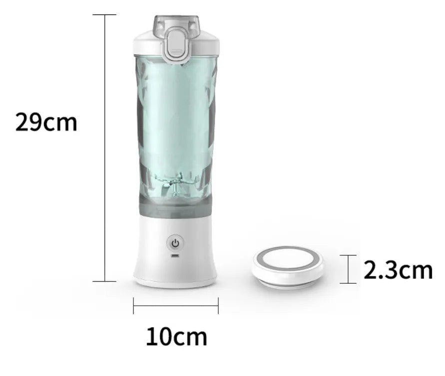 Portable Blender Juicer – Personal-Size Blender for Shakes and Smoothies with 6 Blades
