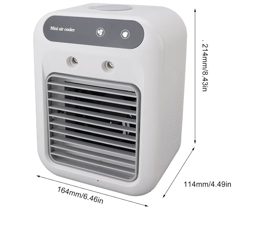 Portable air conditioning, powerful cooling fan