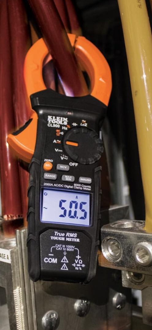 Klein Tools digital ammeter clamp